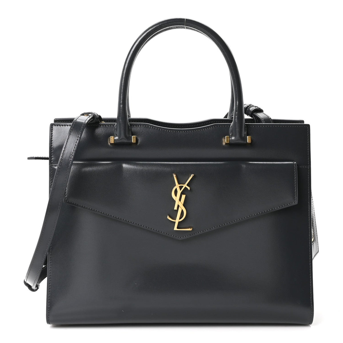 Medium Calfskin Tote Bag - Black