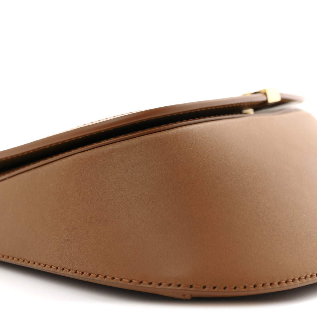 Mini Calfskin Canvas Handbag - Natural