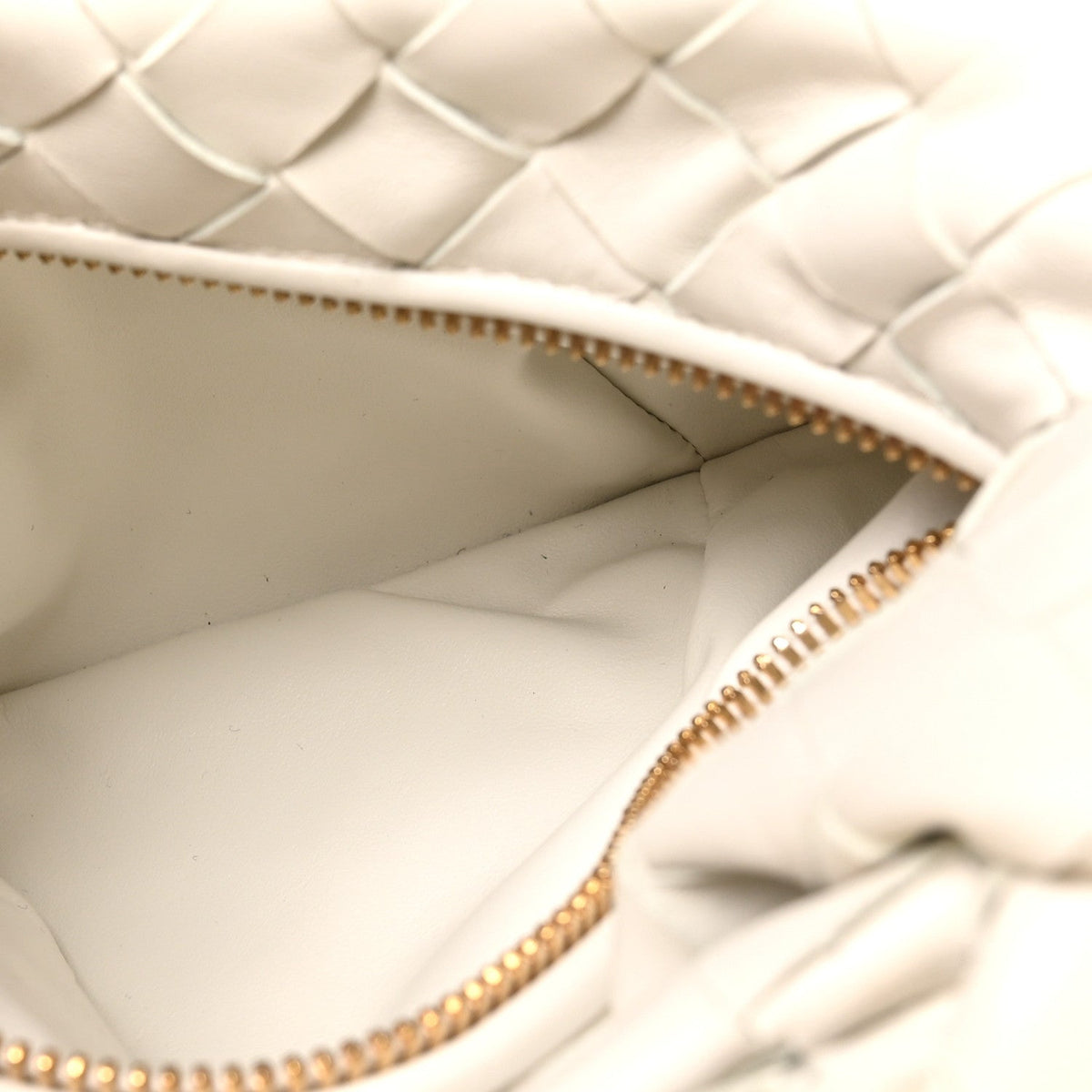 Mini Nappa Handbag - White