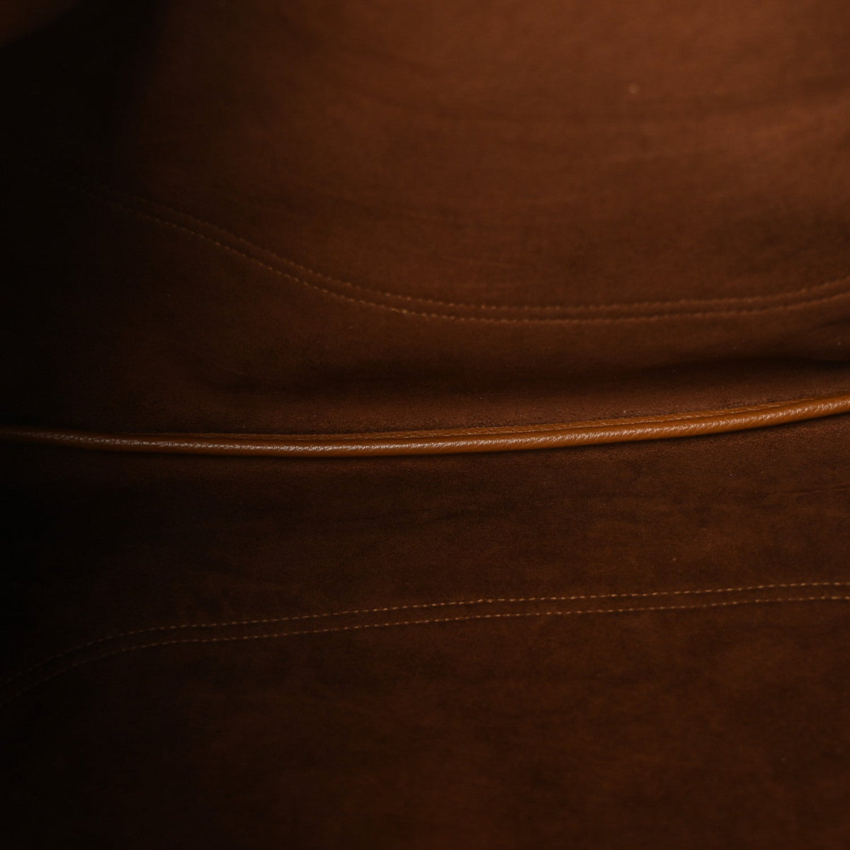 Maxi Calfskin Shoulder Bag - Brown