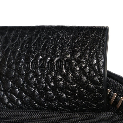 Mini Calfskin Handbag - Black