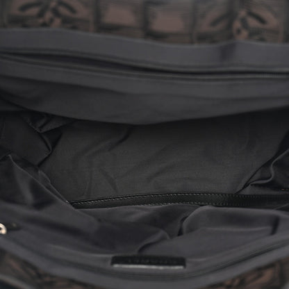 Small Nylon Tote Bag - Brown