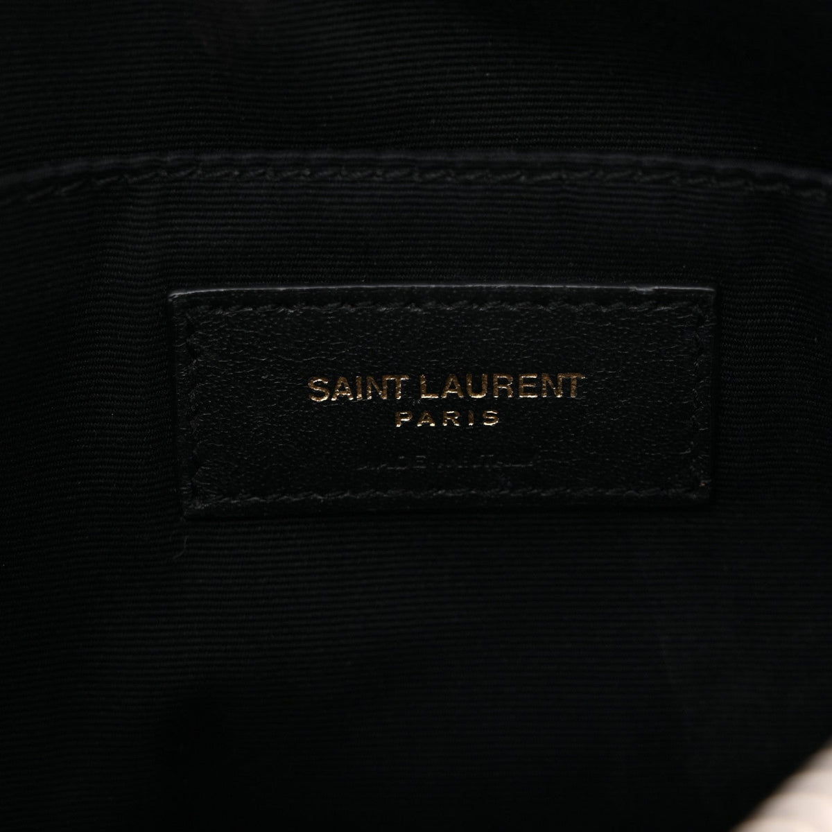 Calfskin Crossbody Bag - Black