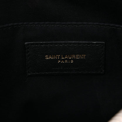 Calfskin Crossbody Bag - Black