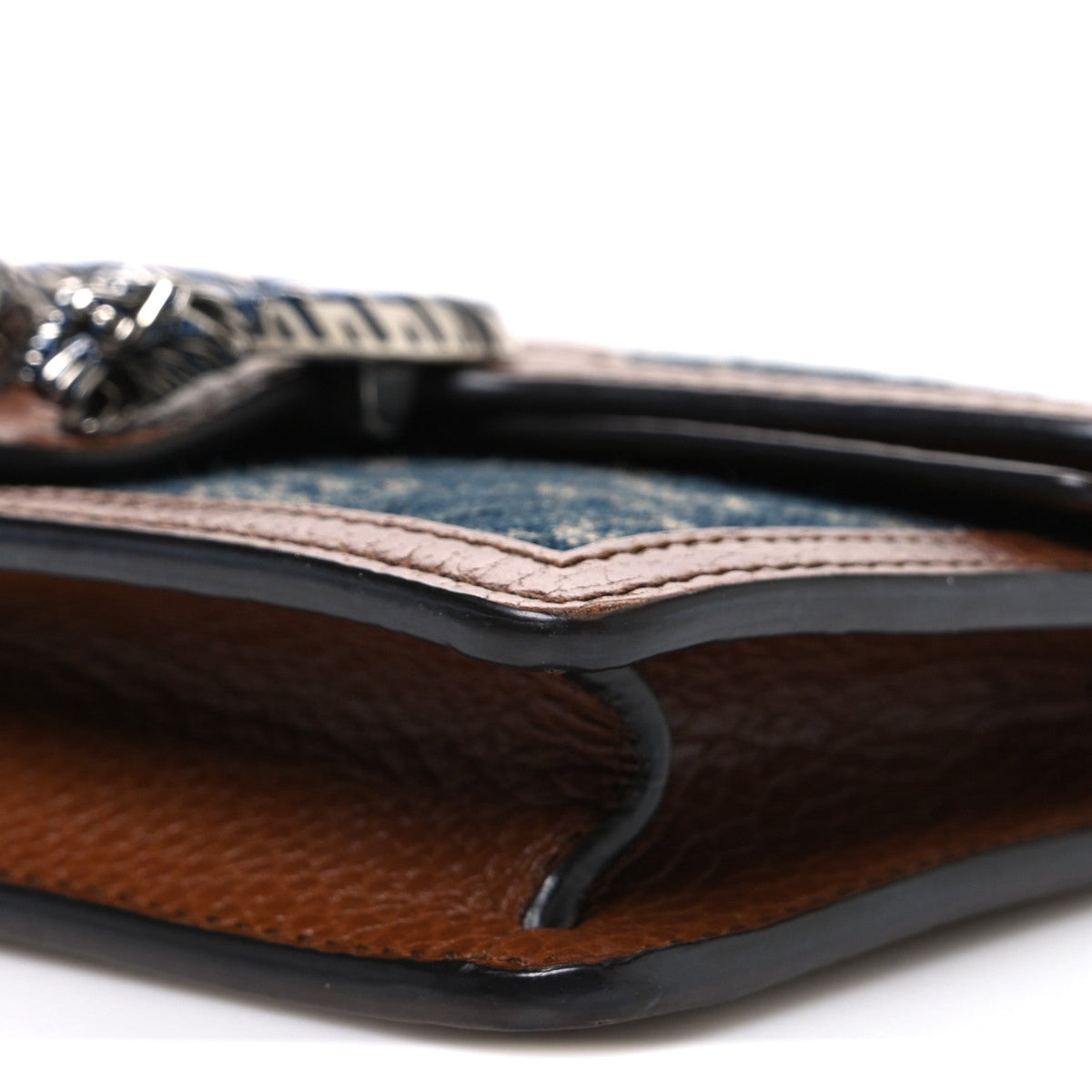 Mini Calfskin Shoulder Bag - Blue