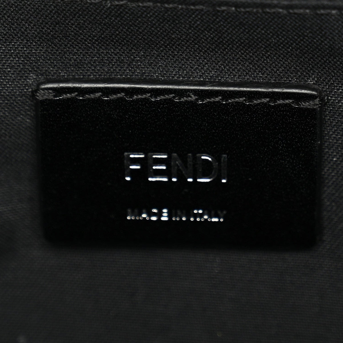 Fabric Belt Bag - Black