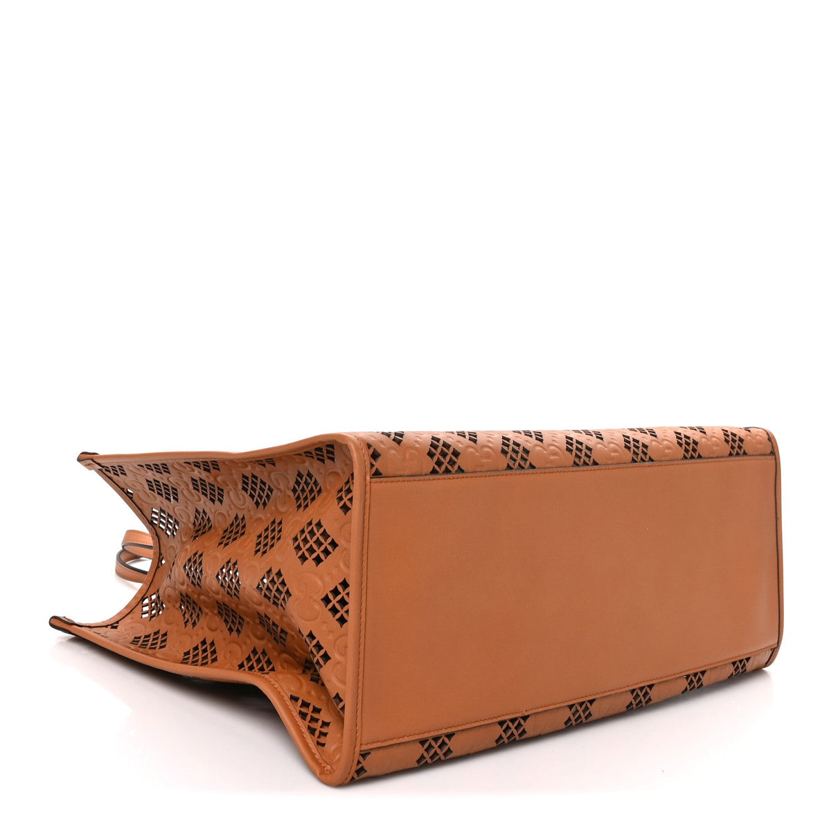 Medium Calfskin Tote Bag - Brown