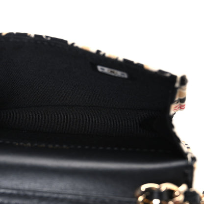 Canvas Clutch Bag - Beige