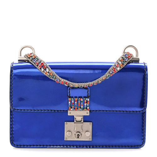 Flap Shoulder Bag - Blue