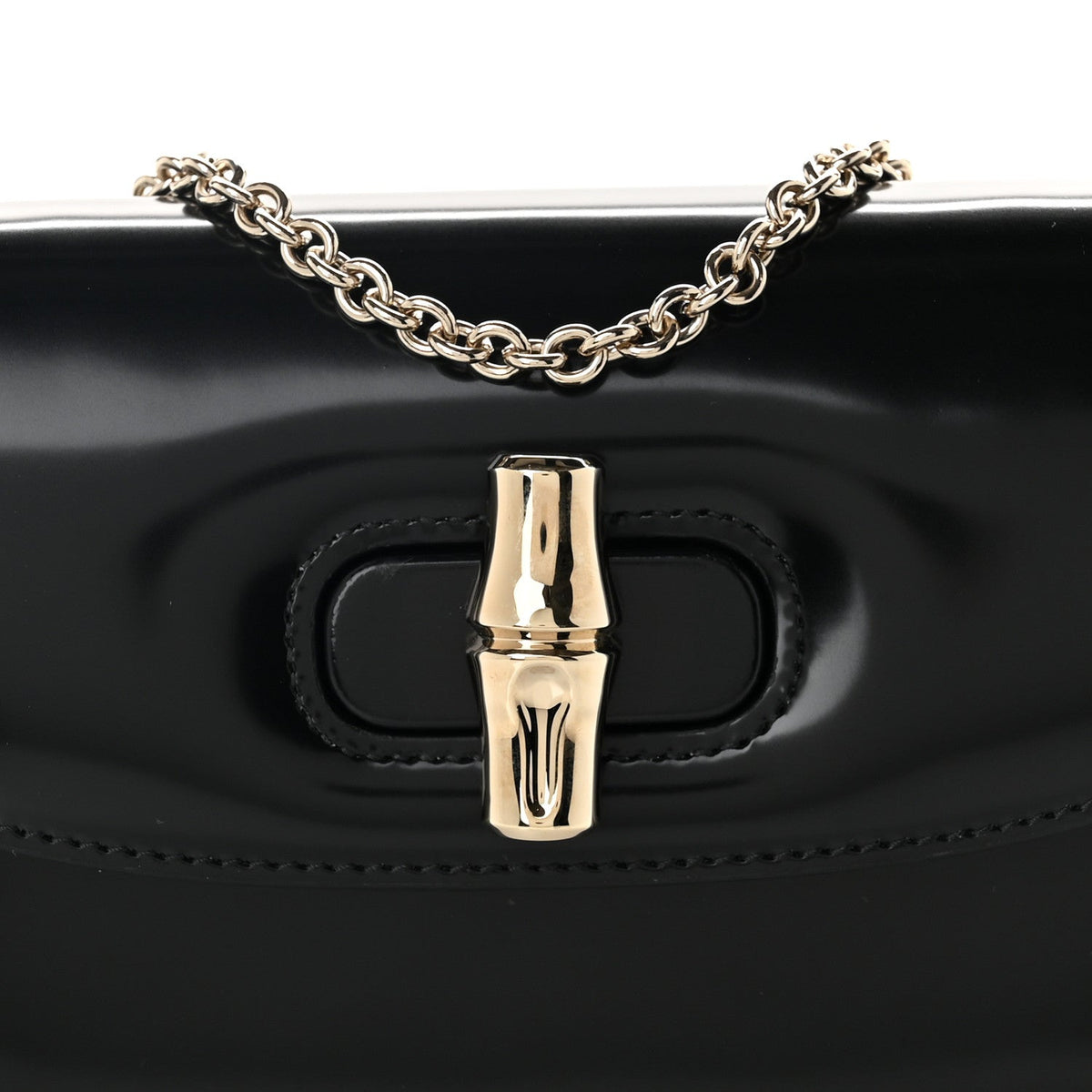 Small Calfskin Handbag - Black