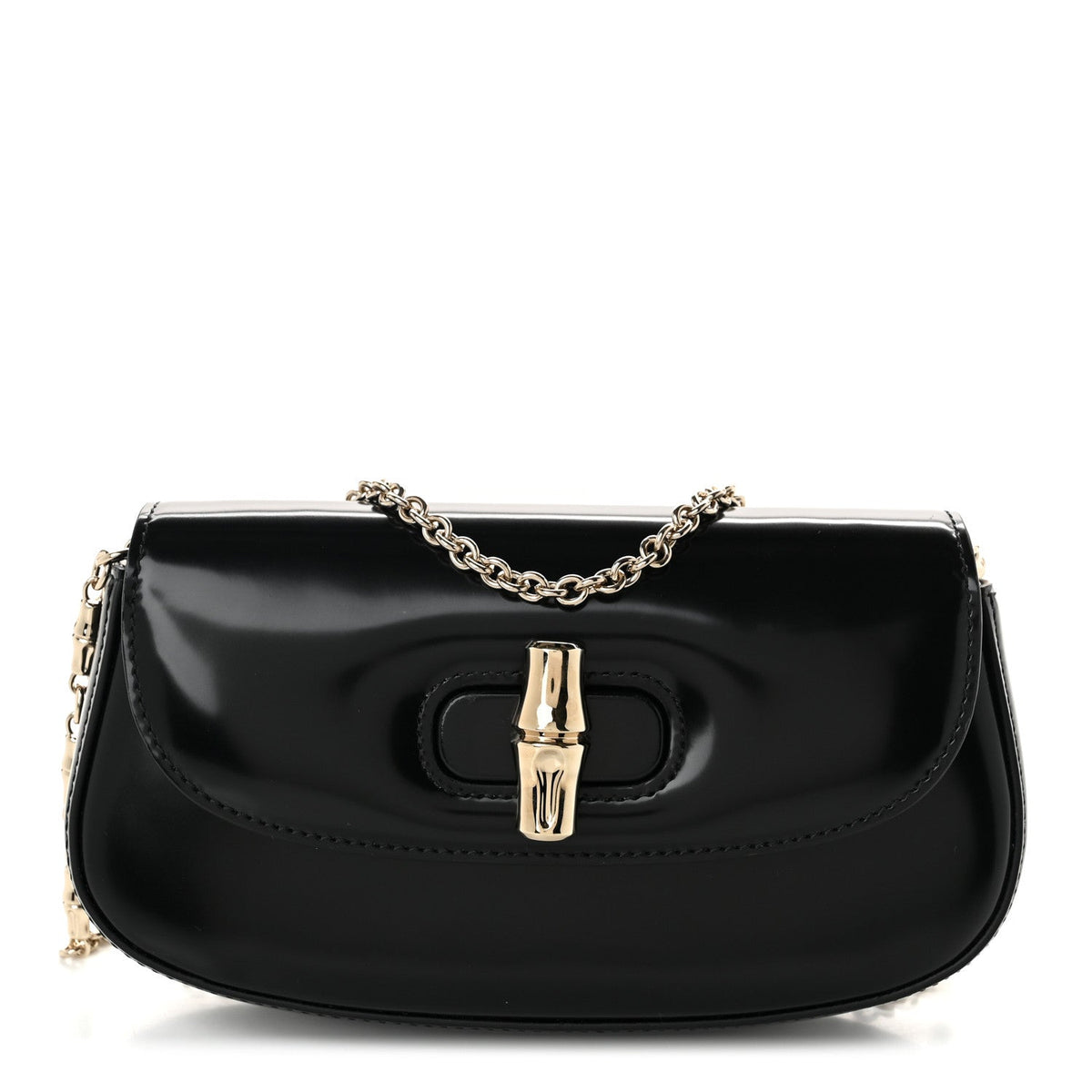 Small Calfskin Handbag - Black