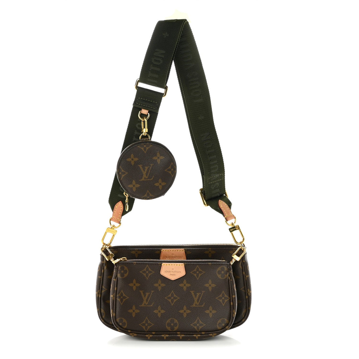 Monogram Multi Pochette Accessories Kaki Handbag
