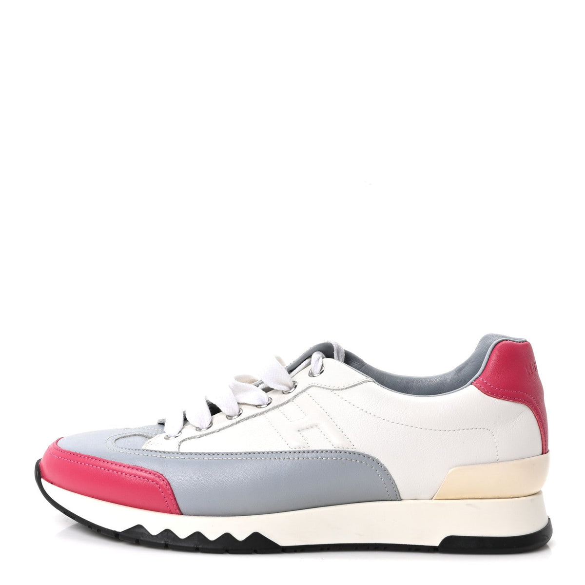 Calfskin Trail Sneakers Multicolore White