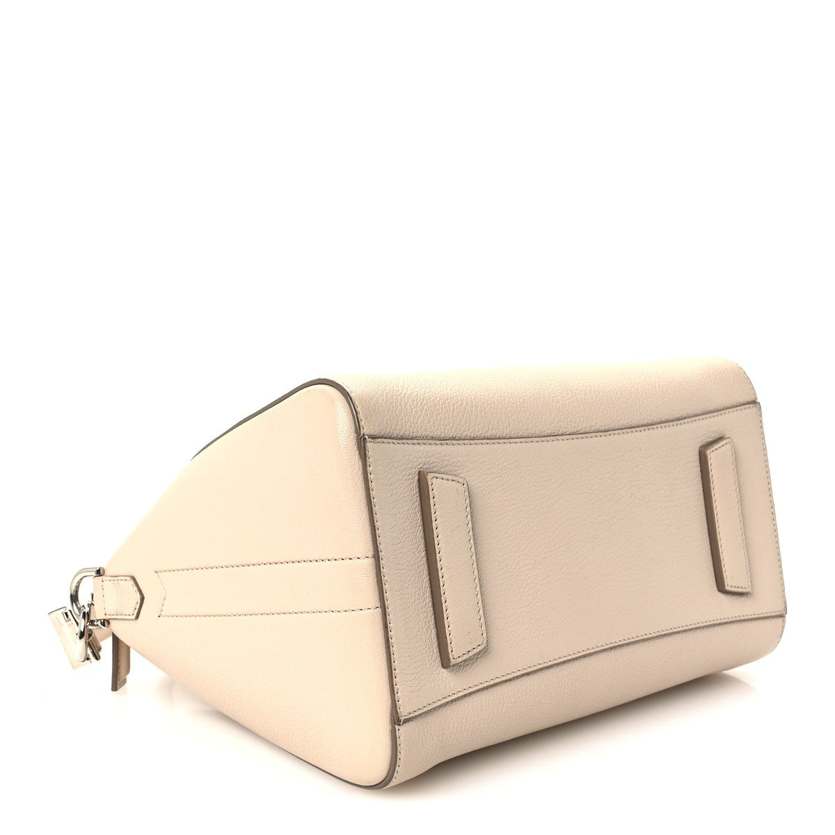 Small Goatskin Handbag - Beige
