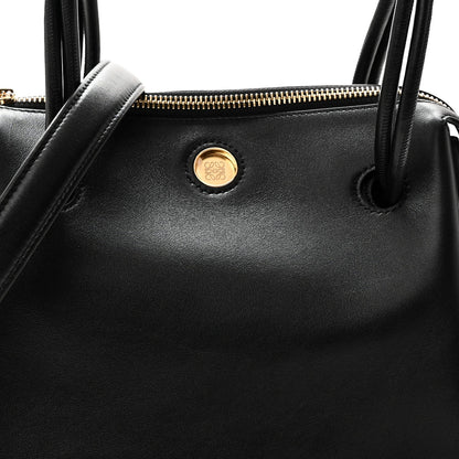 Small Calfskin Handbag - Black