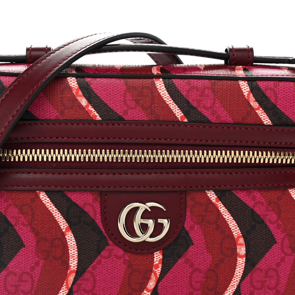 Canvas Shoulder Bag - Red