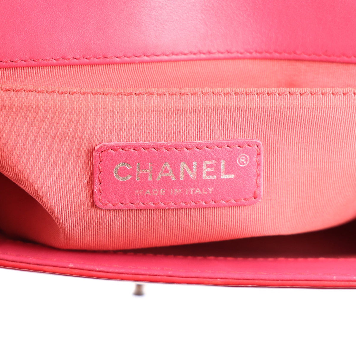 Medium Quilted Calfskin Flap Shoulder Bag - Pink