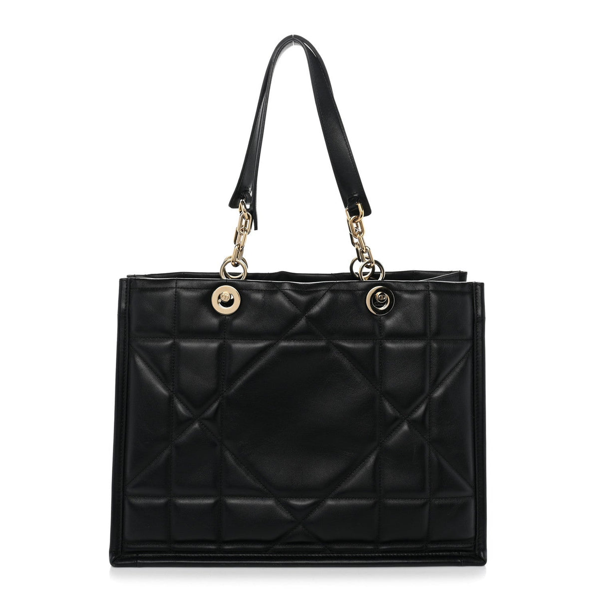Medium Calfskin Tote Bag - Black