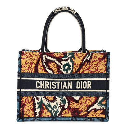 Medium Canvas Tote Bag - Red