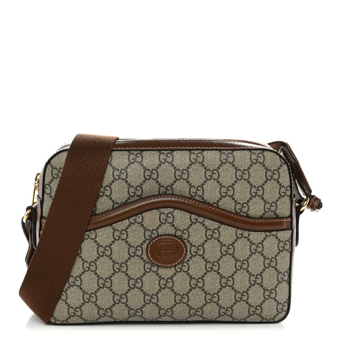 Calfskin Shoulder Bag - Beige
