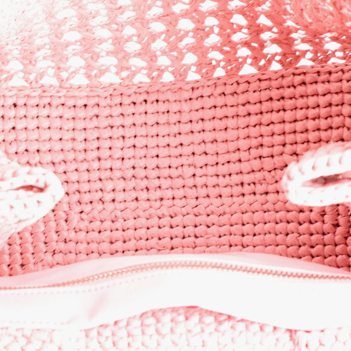 Fabric Tote Bag - Pink