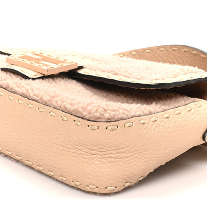 Sheepskin Handbag - Plaster