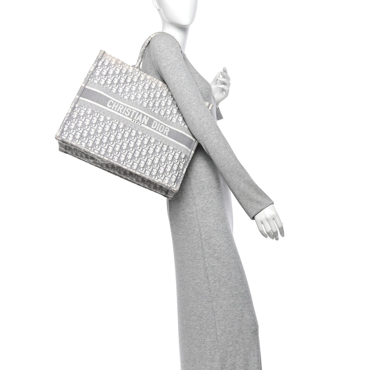 Large Tote Bag - Grey