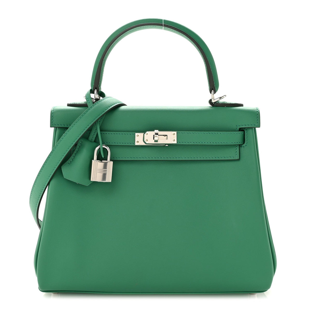 Swift Eclat Kelly Retourne 25 Vert Verti Handbag