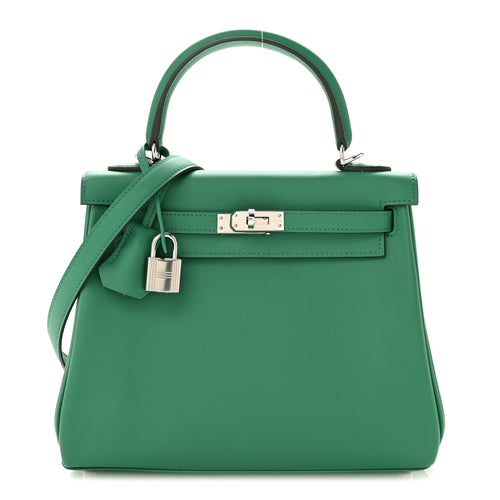 Swift Eclat Kelly Retourne 25 Vert Verti Handbag