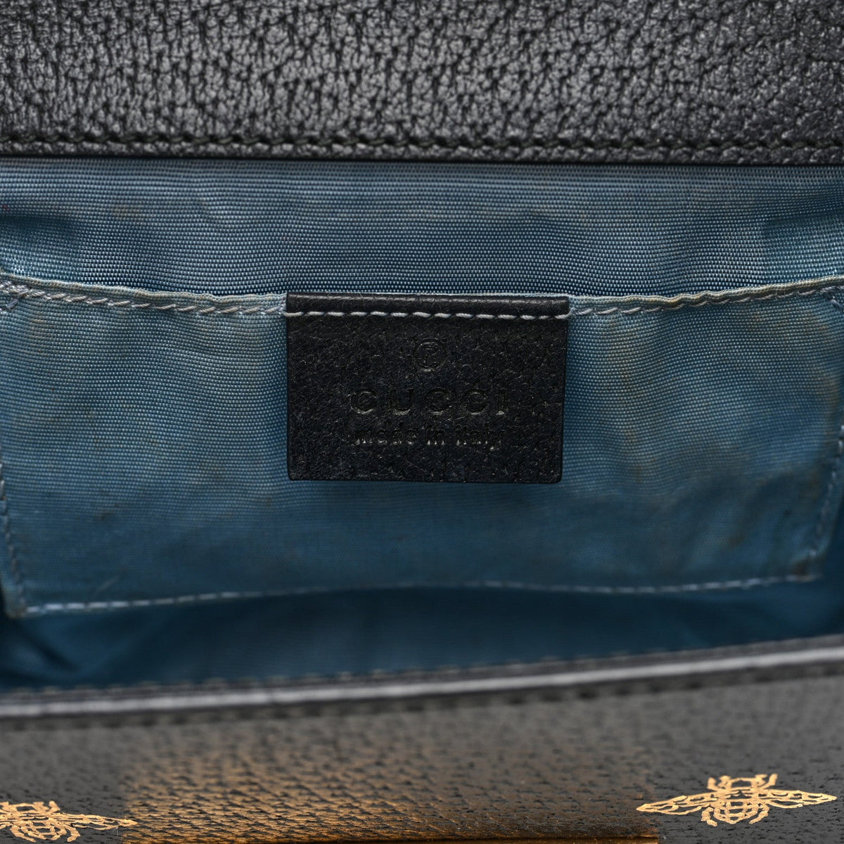 Small Calfskin Shoulder Bag - Black