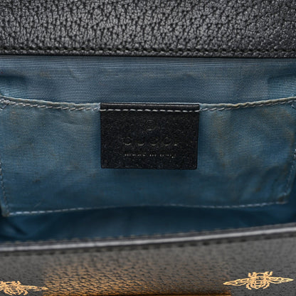 Small Calfskin Shoulder Bag - Black