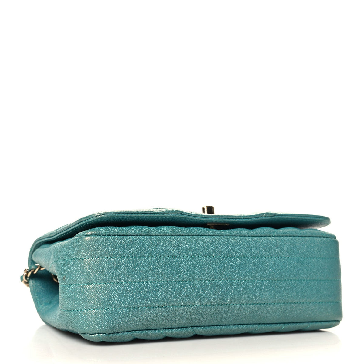 Small Quilted Caviar Flap Shoulder Bag