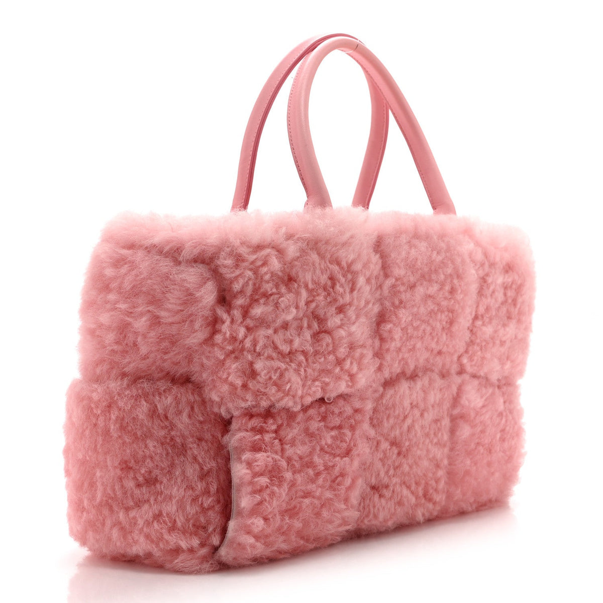 Small Shearling Tote Bag