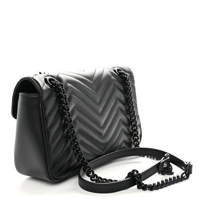 Small Calfskin Shoulder Bag - Black