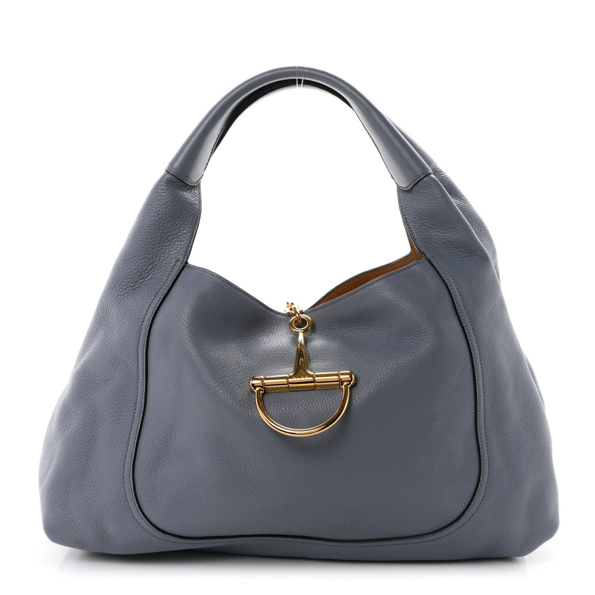 Maxi Calfskin Shoulder Bag - Blue