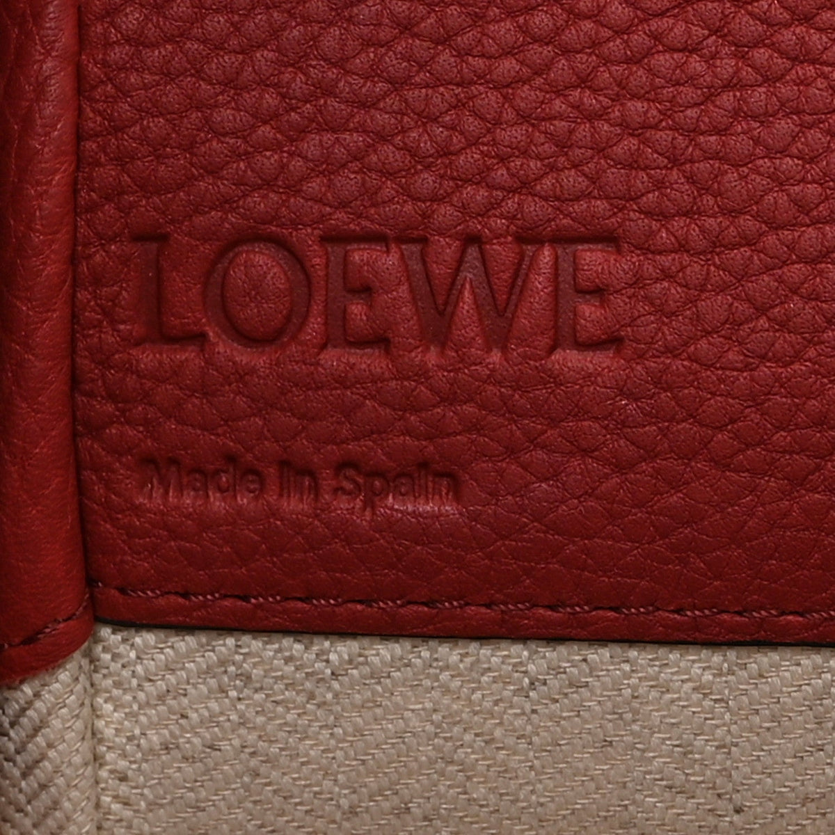 Mini Calfskin Shoulder Bag - Red