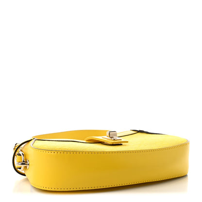 Mini Calfskin Shoulder Bag - Yellow