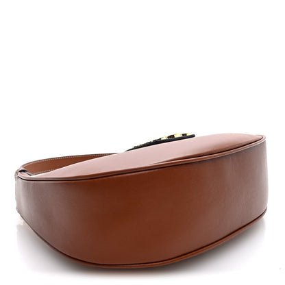 Medium Calfskin Shoulder Bag - Tan