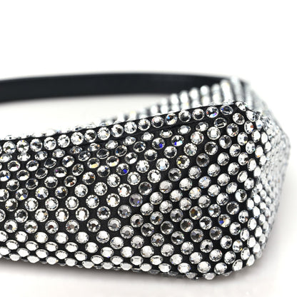 Satin Crystal Triangle Pouch Cristal Pouch