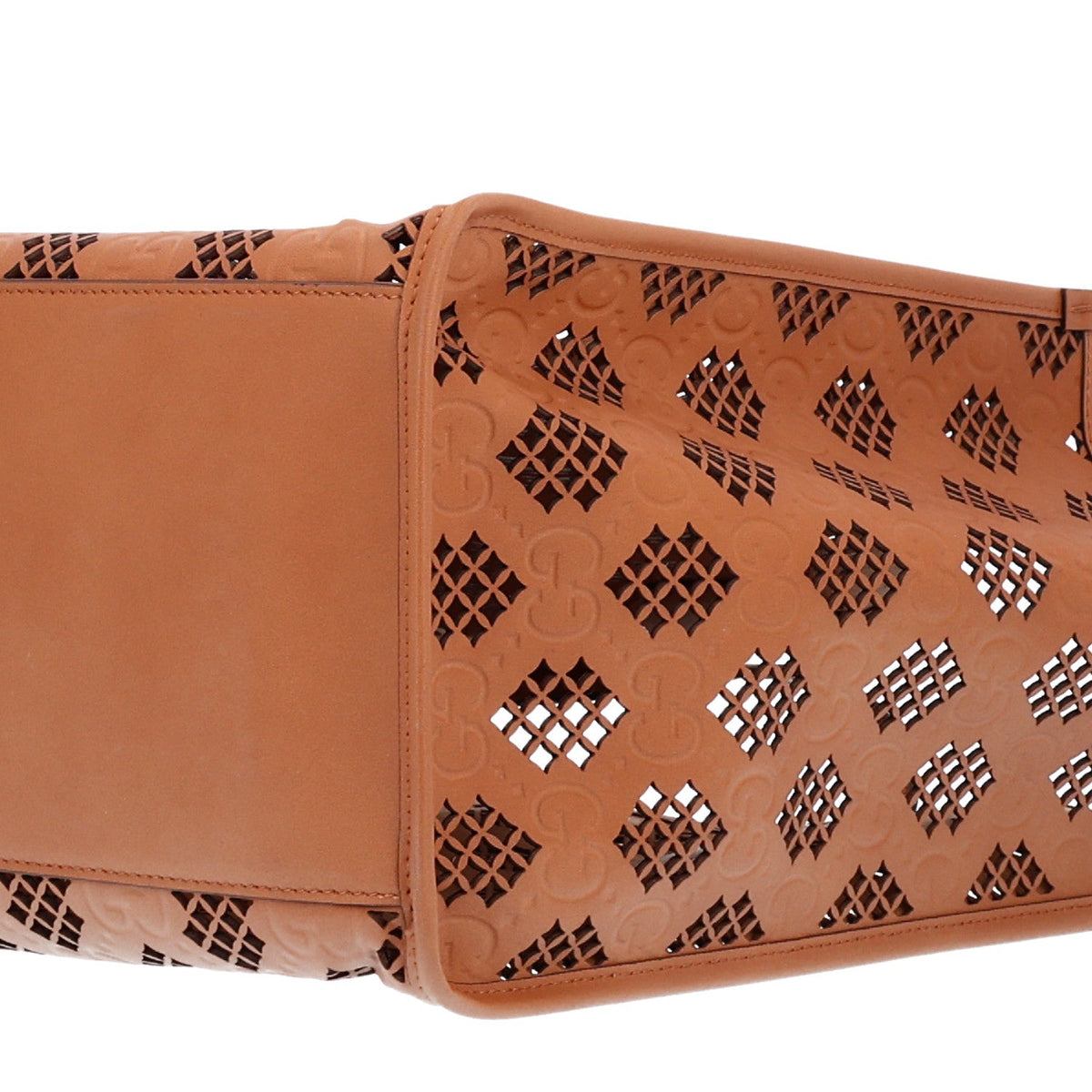 Medium Calfskin Tote Bag - Brown