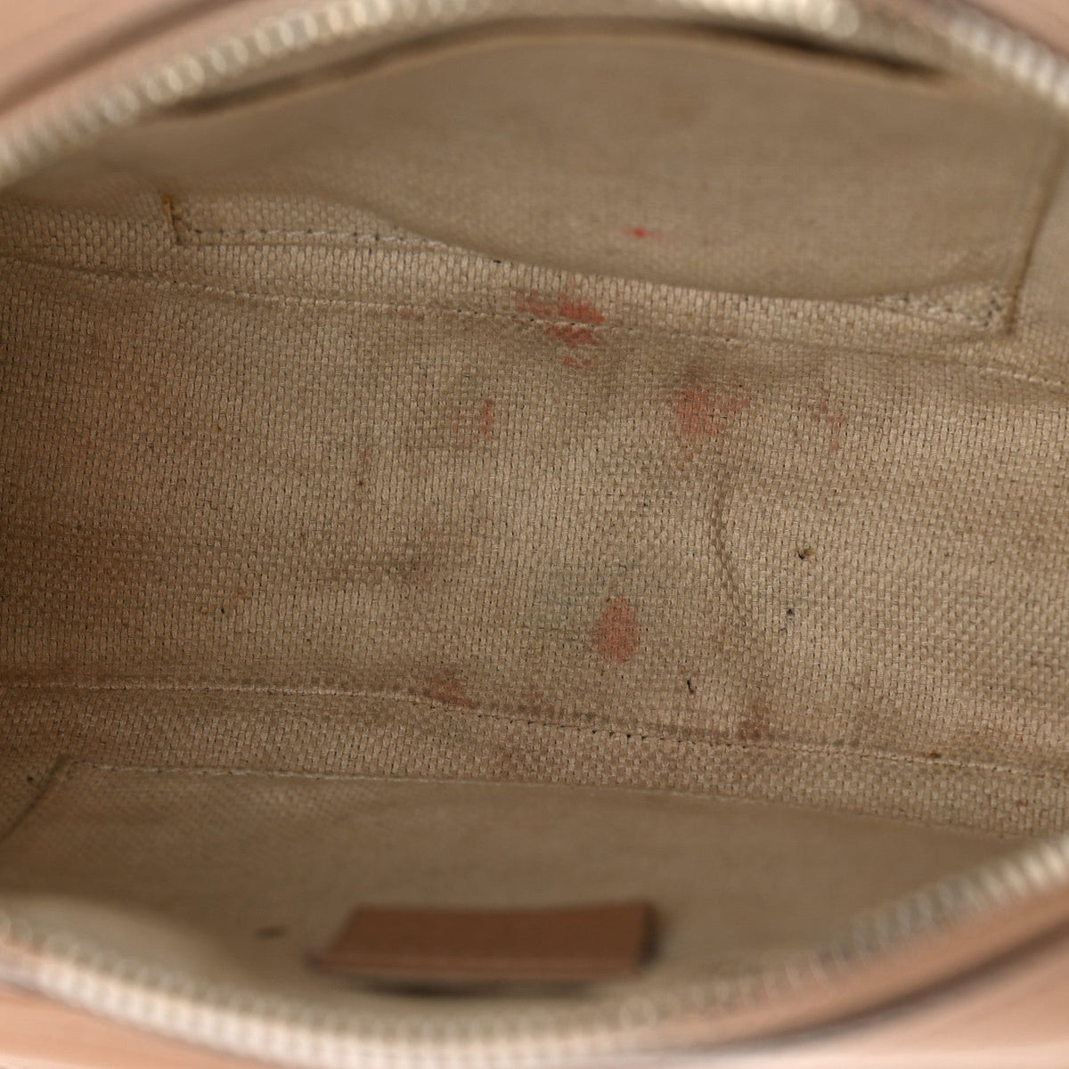 Small Calfskin Handbag - Beige