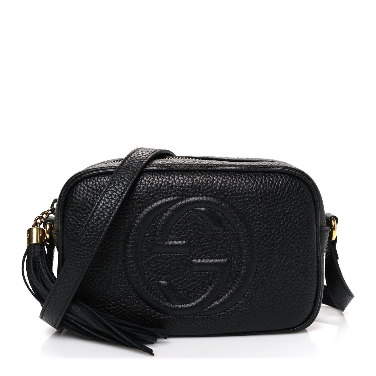 Mini Calfskin Handbag - Black