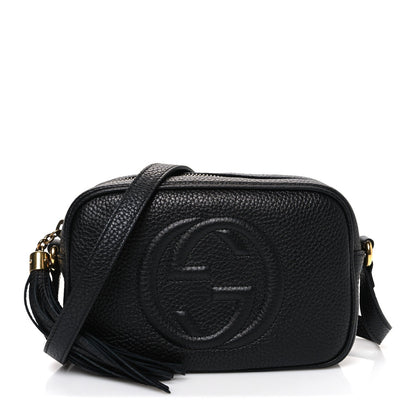 Mini Calfskin Handbag - Black