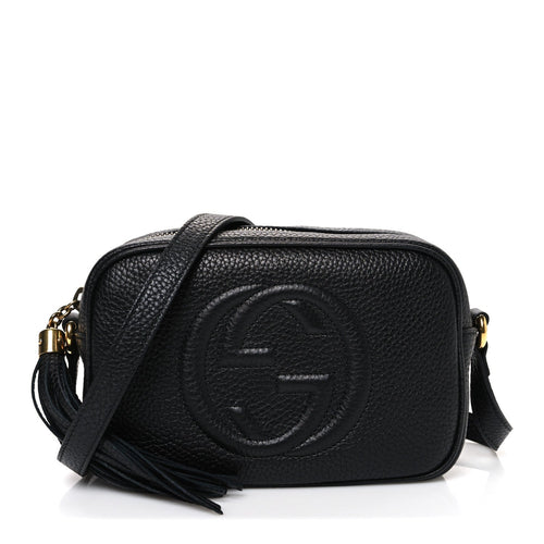 Mini Calfskin Handbag - Black