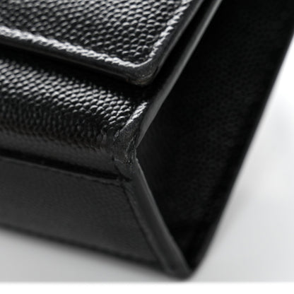 Medium Satchel Bag - Black