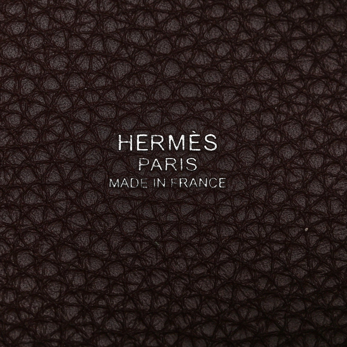 Taurillon Clemence Swift Eclat Picotin L Handbag