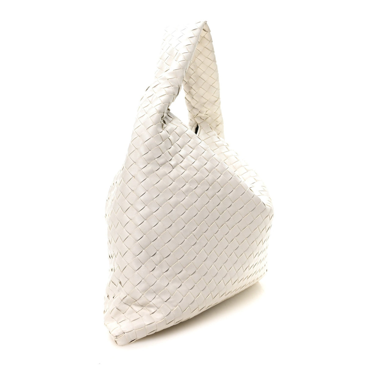 Large Calfskin Handbag - White