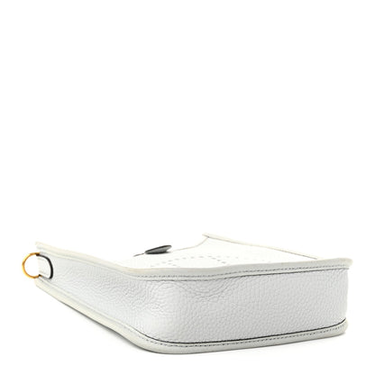Taurillon Clemence Evelyne Tpm Bleu Pale Handbag