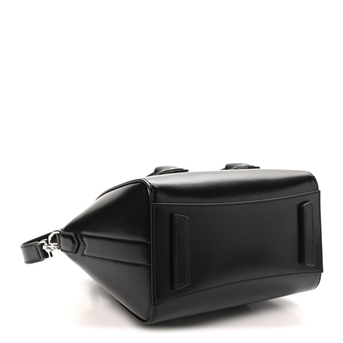 Mini Calfskin Shoulder Bag - Black