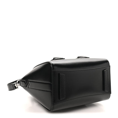 Mini Calfskin Shoulder Bag - Black